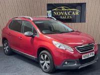Used Peugeot 2008 Allure 100 HP (73 kW) 2015 Red SUV
