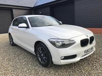 Used BMW 120 Comfort Edition 2013 White Hatchback