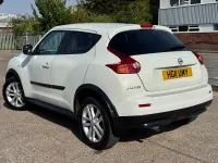 Used Nissan Juke Tekna 2011 White SUV