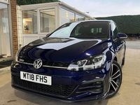 Used VW Golf VII GTD 184 HP (135 kW) 2018 Blue Hatchback