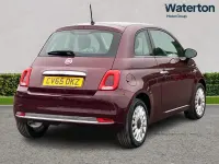 Used Fiat 500 Lounge 69 HP (50 kW) 2015 Red Hatchback