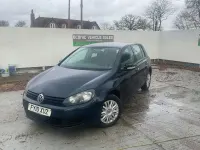 Used VW Golf VI S 105 HP (77 kW) 2010 Blue Hatchback
