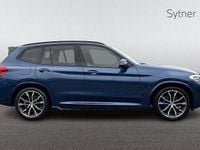 Used BMW X3 M Sport 261 HP (191 kW) 2019 Blue SUV