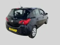 Used Vauxhall Corsa Design Edition 89 HP (65 kW) 2019 Black Hatchback