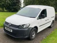 Used VW Caddy Startline 102 HP (75 kW) 2016 White MPV