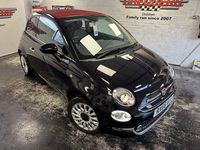Used Fiat 500C Lounge 69 HP (50 kW) 2016 Black Cabriolet