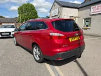 Used Ford Focus Titanium X 2014 Red Estate