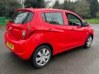 Used Vauxhall Viva 75 HP (55 kW) 2016 Red Hatchback