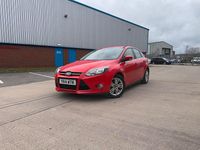 Used Ford Focus Titanium 2014 Red Hatchback
