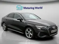 Used Audi A3 S-Line 110 HP (80 kW) 2023 Black Sedan