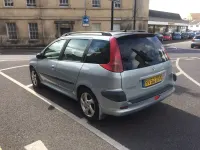 Used Peugeot 206 2002 Silver Estate