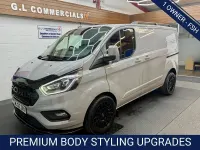 Used Ford Transit Custom Premium 130 HP (95 kW) 2022 Grey Van