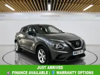 Used Nissan Juke N-Connecta 117 HP (86 kW) 2019 Grey SUV