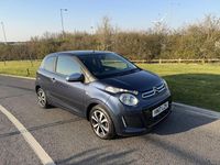 Usado Citroën C1 Flair 82 CV (60 kW) 2017 Azul Utilitario