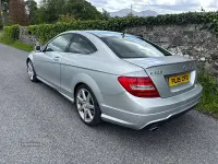 Used Mercedes C220 Sport Edition 170 HP (125 kW) 2015 Silver Coupe