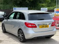 Used Mercedes B180 109 HP (80 kW) 2014 Silver Hatchback