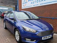 Używany Ford Focus Titanium 150 KM (110 kW) 2016 Niebieski Hatchback
