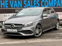 Used Mercedes A180 AMG line 109 HP (80 kW) 2017 Grey Hatchback