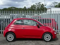 Used Fiat 500 Lounge 2017 Red Hatchback