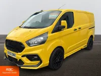 Used Ford Transit Custom 2022 Yellow Van