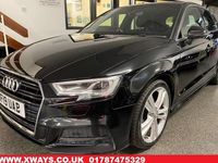 Used Audi A3 S-Line 150 HP (110 kW) 2018 Grey metallic Sedan