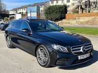 Used Mercedes E220 AMG line 194 HP (142 kW) 2017 Black Estate