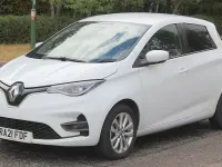 Used Renault Zoe Business 80 kW (109 HP) 2021 White Hatchback