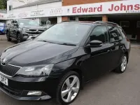 Used Skoda Fabia SE L 110 HP (80 kW) 2017 Black Estate