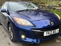 Used Mazda 3 Edition 105 HP (77 kW) 2013 Blue Hatchback