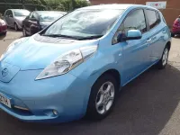 Used Nissan Leaf Acenta 80 kW (109 HP) 2015 Blue Hatchback