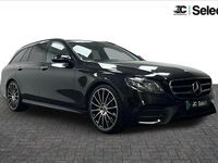 Used Mercedes E220 AMG line 191 HP (140 kW) 2019 Black Estate
