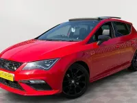 Used Seat Leon Black Edition 150 HP (110 kW) 2020 Red Hatchback