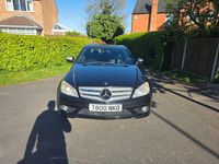 Used Mercedes C220 170 HP (125 kW) 2007 Black Sedan