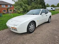 Used Porsche 944 S2 Cabriolet 211 HP (155 kW) 1990 White Cabriolet