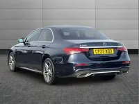 Used Mercedes E200 AMG line 194 HP (142 kW) 2022 Blue Sedan