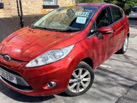 Used Ford Fiesta Zetec 70 HP (51 kW) 2010 Red Hatchback