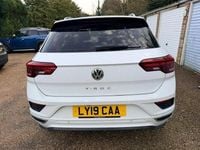 Used VW T-Roc R-line 150 HP (110 kW) 2019 White SUV