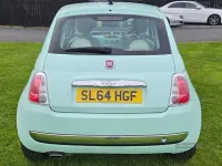 Used Fiat 500 Lounge 69 HP (50 kW) 2014 Green Hatchback