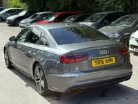 Used Audi A6 Black Edition 190 HP (139 kW) 2015 Grey Sedan