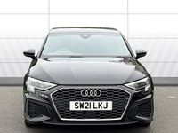 Used Audi A3 S-Line 150 HP (110 kW) 2021 Black Sedan