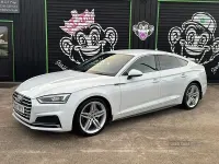 Used Audi A5 S-Line 2017 White Coupe