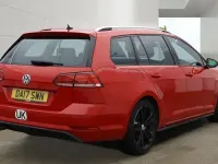 Used VW Golf VII GTD 184 HP (135 kW) 2017 Red Estate
