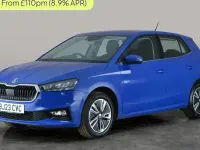Used Skoda Fabia SE L 110 HP (80 kW) 2023 Blue Hatchback