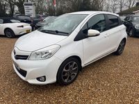 Used Toyota Yaris Multidrive S 2013 White Hatchback