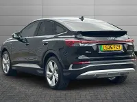 New Audi Q4 Sportback e-tron S-Line 207 kW (282 HP) 2026 Mythos black SUV