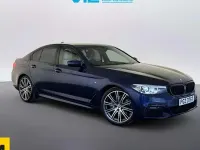 Used BMW 530 M Sport 252 HP (185 kW) 2019 Blue Sedan