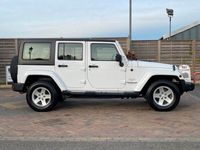 used Jeep Wrangler 2.8 CRD 197 SAHARA UNLIMITED 4WD AUTO (18570)