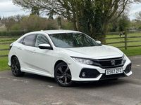 Begagnad Honda Civic SR 2018 Vit Halvkombi