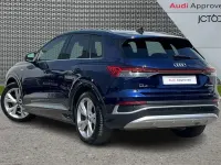 Used Audi Q4 e-tron S-Line 150 kW (204 HP) 2023 Blue SUV