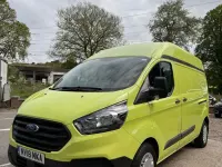 Used Ford Transit Custom 2018 Green Van